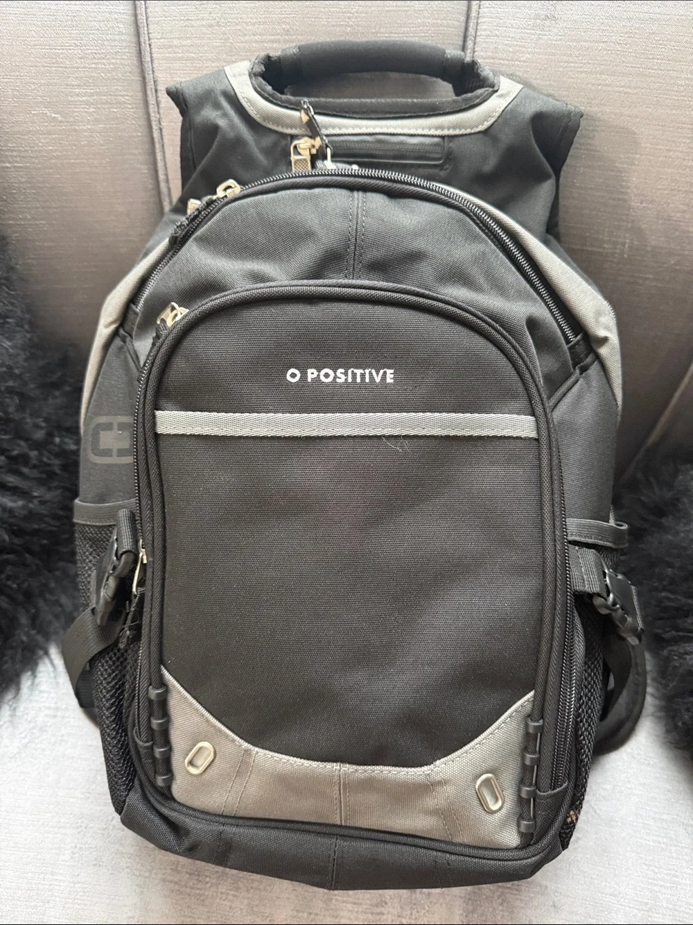 OGIO Black and Gray Men's Backpack